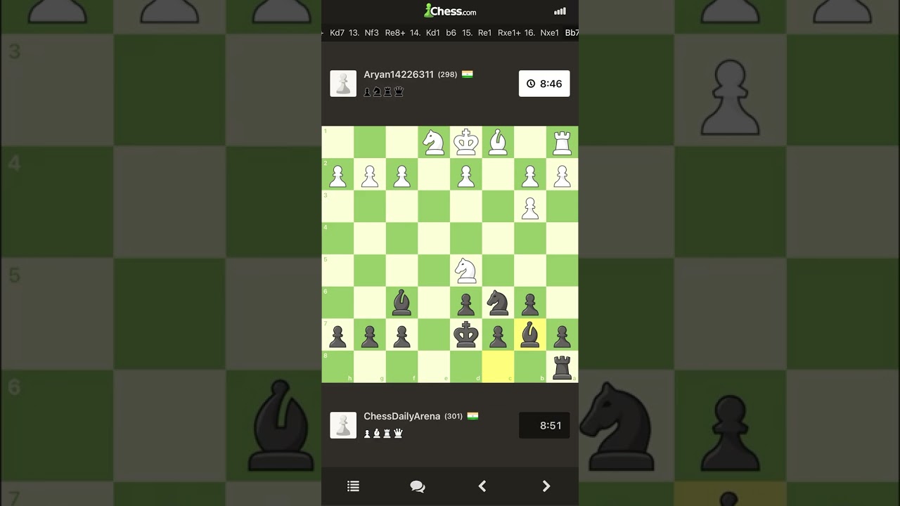 Online Chess Tournament | India vs  India | ChessArenaGlobal vs Aryan14226311 | Chess.com