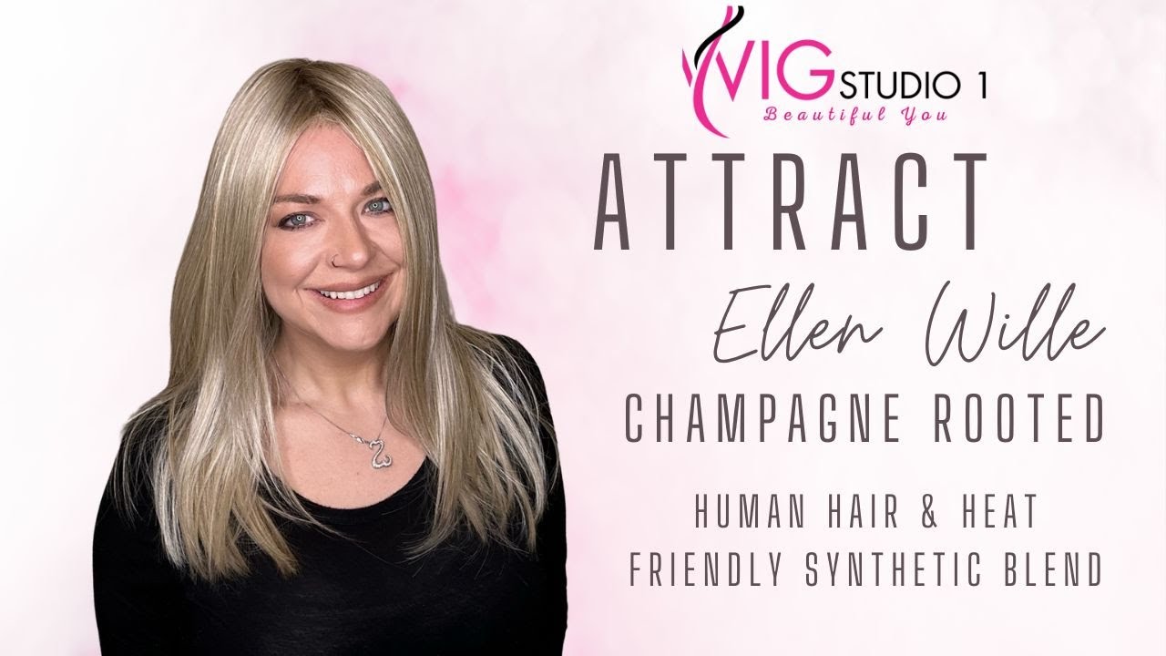Ellen Wille | ATTRACT Mono Wig | Champagne Rooted | NEW STYLE