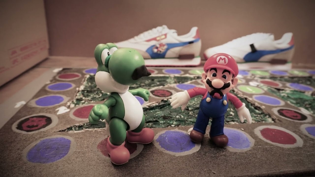 Mario Party Squid Games Stop motion