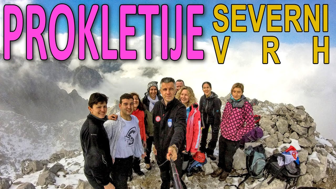 Prokletije, Severni vrh Karanfila 2460 mnv