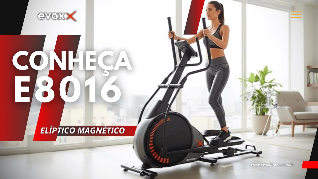 El&iacute;ptico El&eacute;tromagn&eacute;tico Magn&eacute;tico Evox E8016 | Evox Fitness