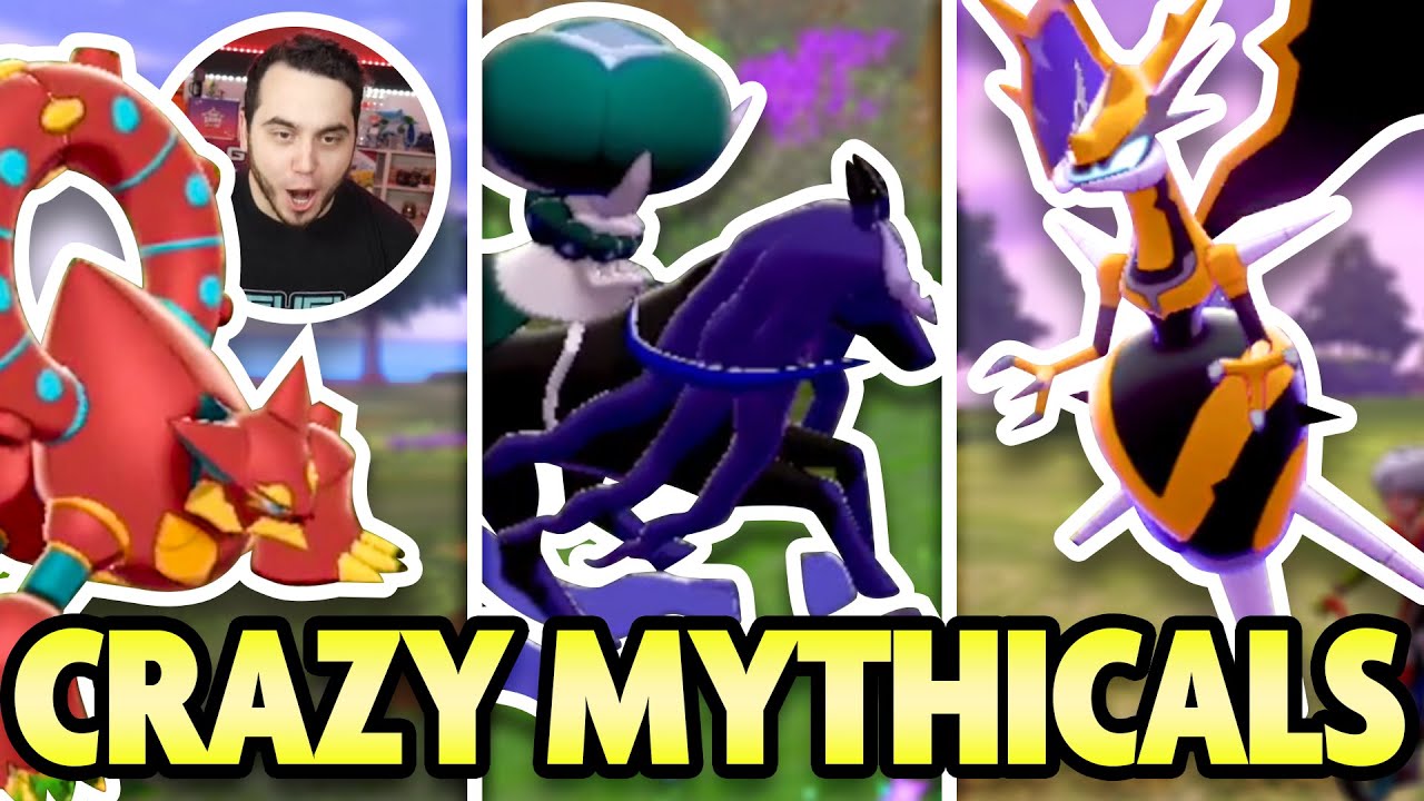 27 Pokemon Walking Animations That are MYTHICAL! (Crown Tundra)