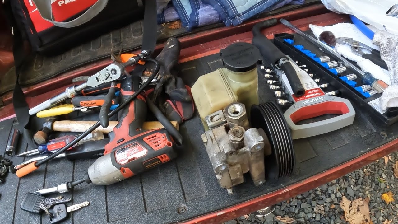 2007 Mazda 6 Power Steering Pump Replacement