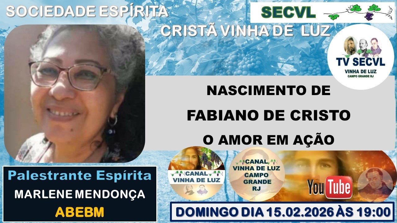 NASCIMENTO DE FABIANO DE CRISTO O AMOR EM AÇÃO