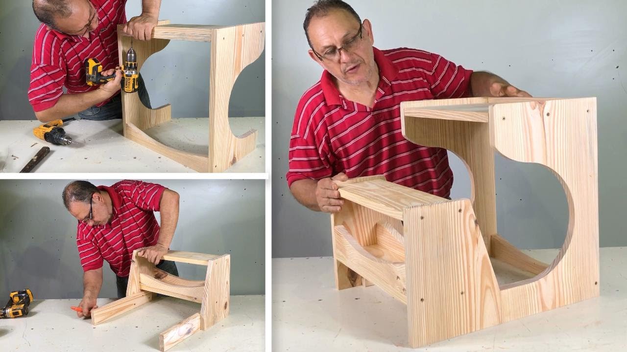 PUPITRE DE MADERA PARA NIÑOS - FACIL DE HACER