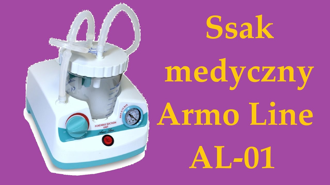 Ssak medyczny Armo Line AL 01 - prezentacja.