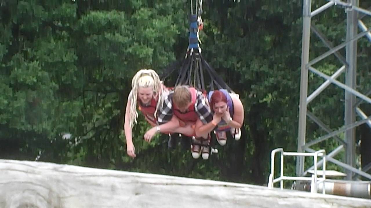 RCCGB members on Vertigo at Oakwood theme park