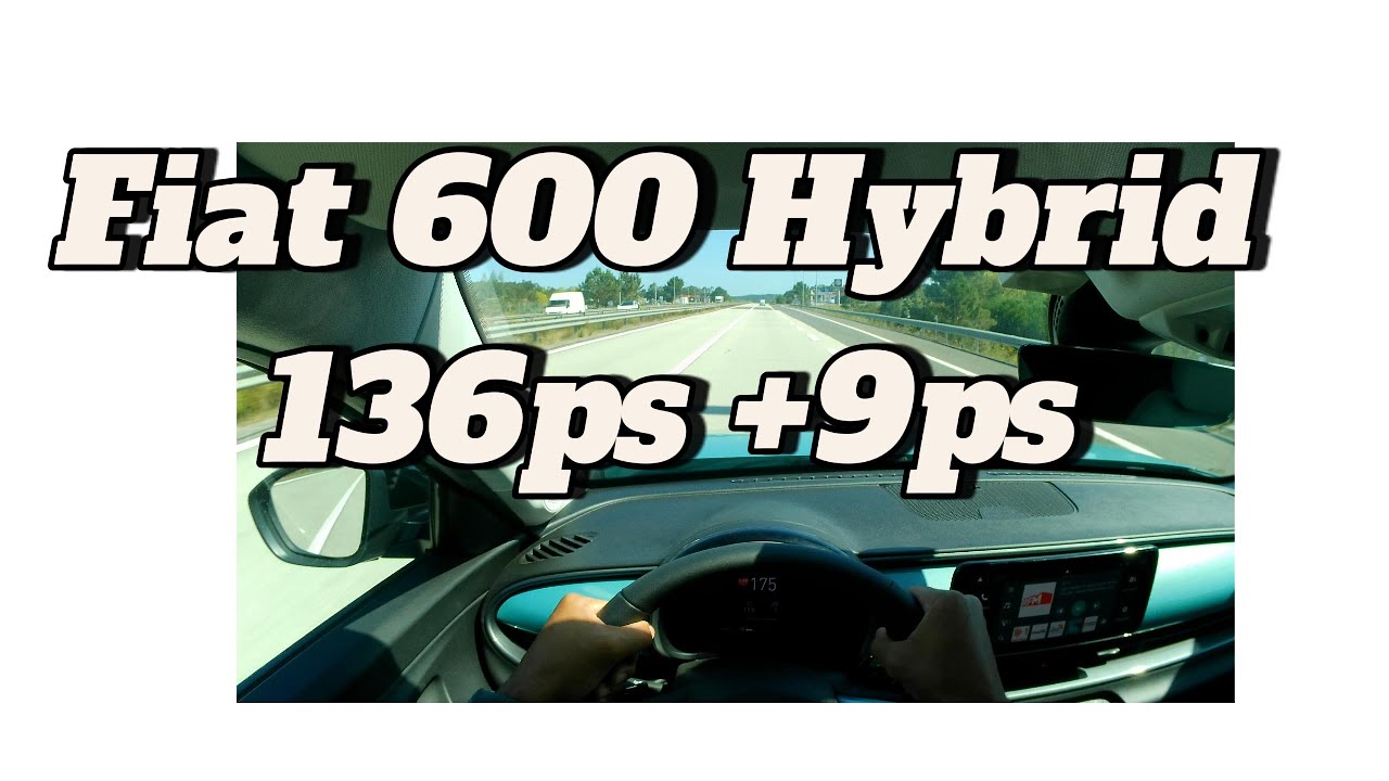 Nuova Fiat 600 Hybrid Top Speed.