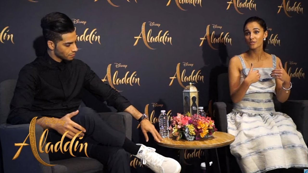 Entrevista con Naomi Scott "Princesa Jasmín" & Mena Massoud "Aladdín" en México