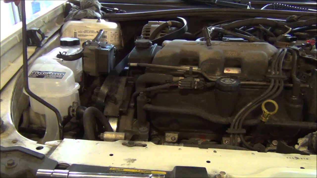 Ремонт прокладки впускного коллектора Chevrolet Malibu 2002 года. Часть 1 из 2