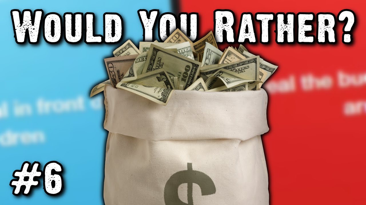 STEALING FROM CHARITY | Would You Rather? (Either.io) | #6