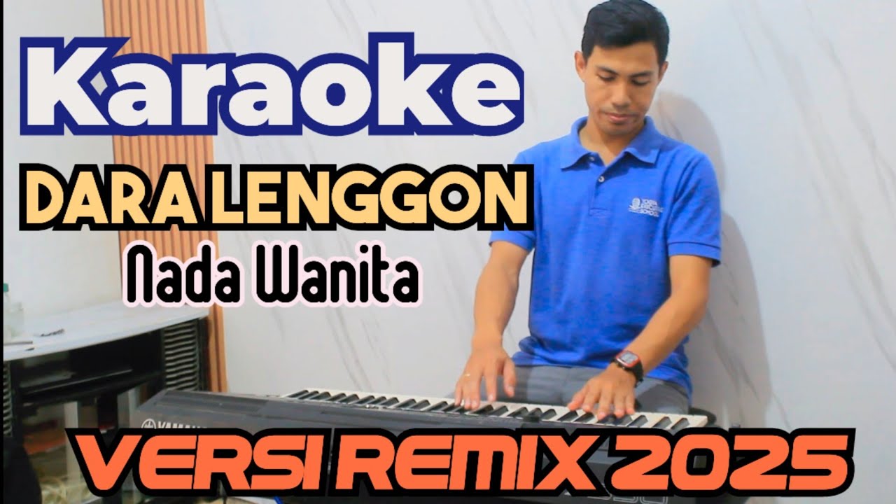 DARA LENGGON | KARAOKE ( nada wanita )