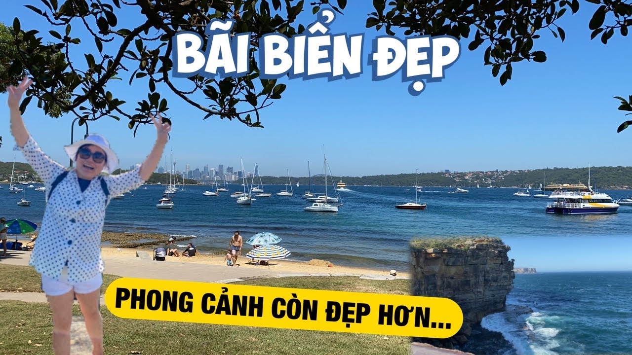 🇦🇺 Cuộc sống Úc|| Tắm biển, picnic, và ngắm cảnh đẹp ở Watsons Bay beach ,The Gap look out