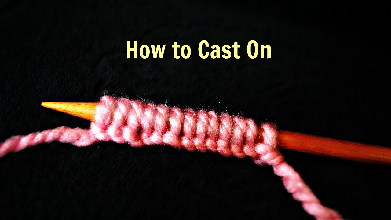 Knitting for beginners in Tamil- Cast on -3