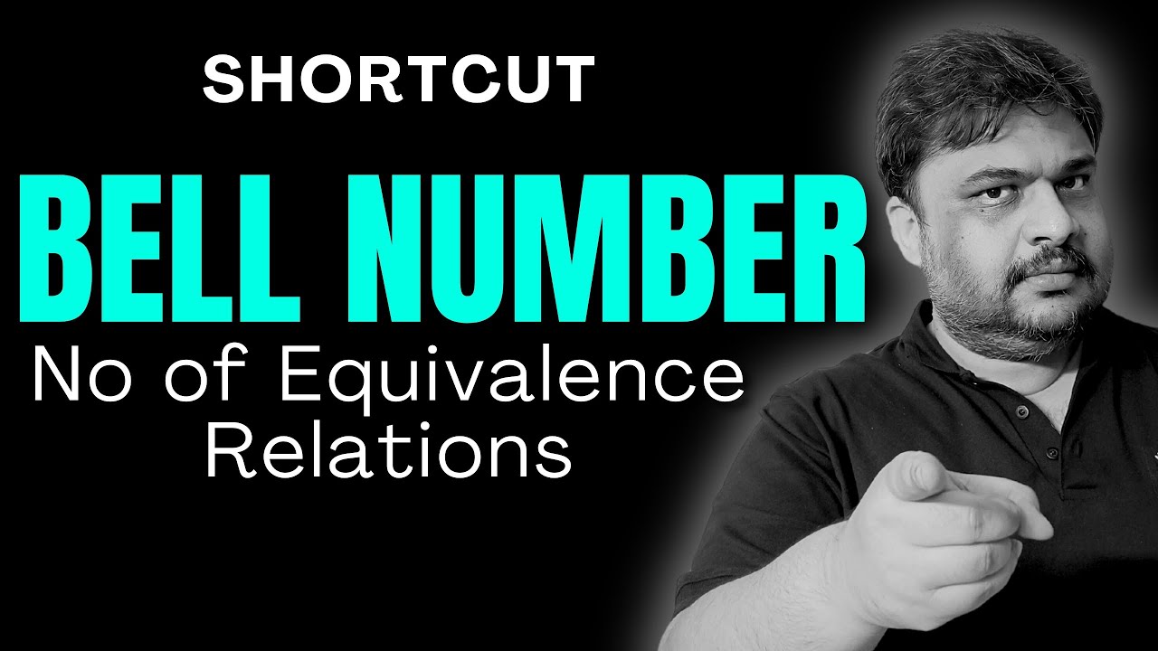 No of Equivalence Relation: Funda 24 | Bell Number | JEE Mains 2025 Important Question | Anshul Sir