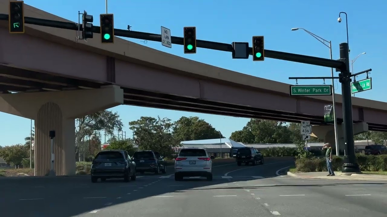 Afternoon Drive Oviedo, Florida to Longwood, Florida 4K POV ASMR