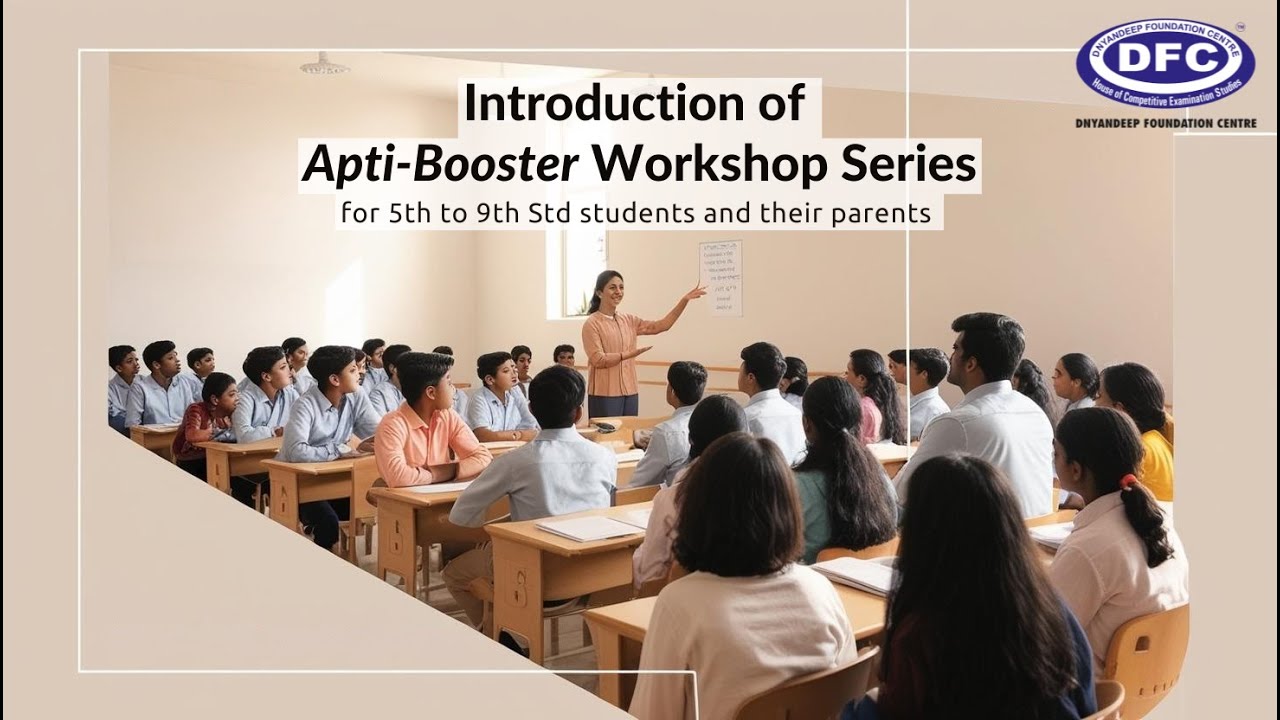Introduction of Apti-Booster Workshop Series