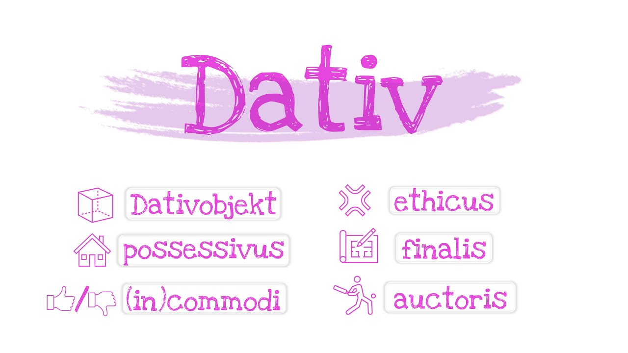 Latein erklärt | Dativ 🧮BILDUNG +🧾FUNKTIONEN (Gesamtüberblick)