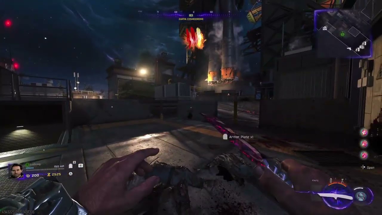 PAP | Zarya Cosmodrome | No Gums | RI On | 2m 13s | speedrun by Loftring