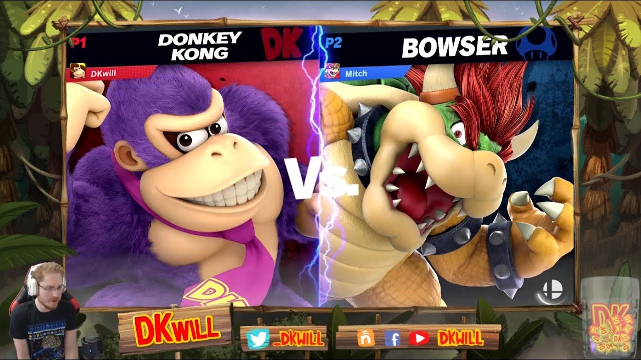 Klash of Kings - DKwill (DK) vs KingKong (Bowser)