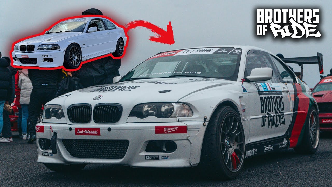 Building a BMW E46 DRIFT CAR in 10 minutes