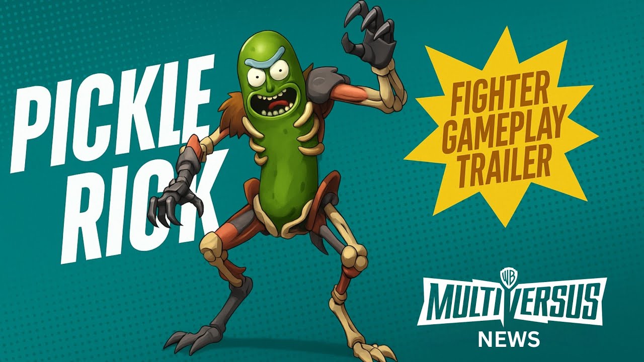MultiVersus Beta + Pickle Rick Gameplay Trailer