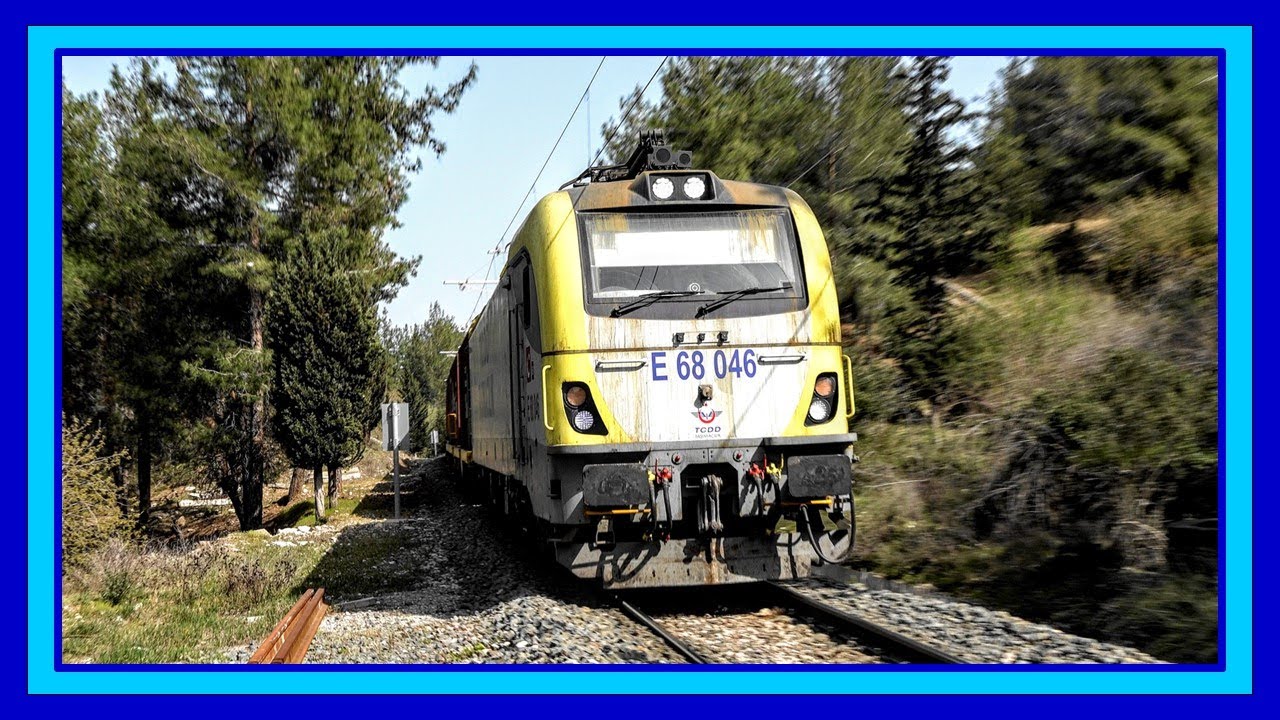 37 Nolu Sonuncu Toros Tünelinin Güney Kısmı! Çam Kese Güvesi Tırtılı Kozası ➕ Yük Treni; E68046.