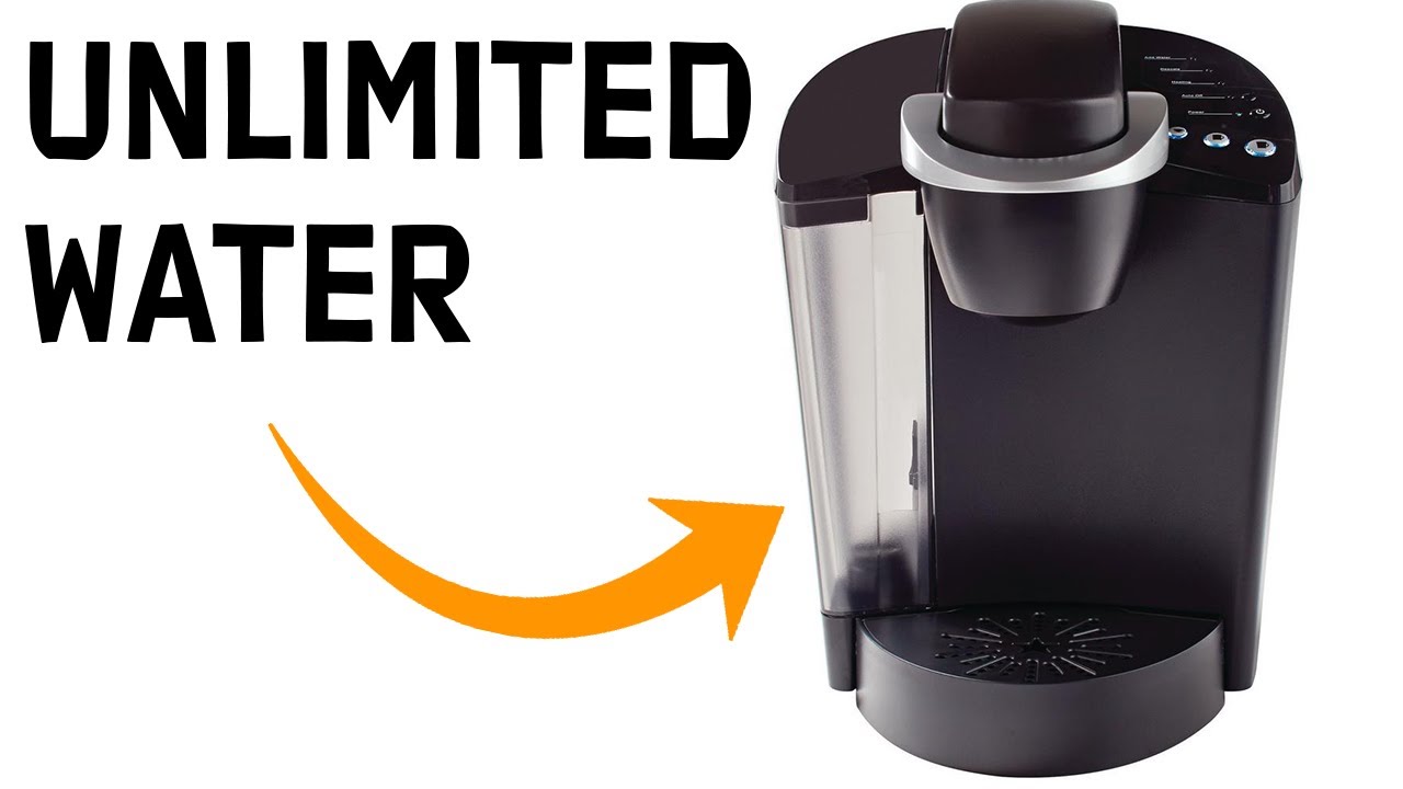 Never Fill you Coffee Maker Again!