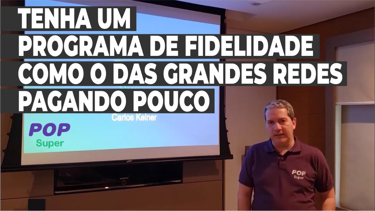Tenha um programa de fidelidade como o das grandes redes pagando pouco - Pop Super - Carlos Kelner