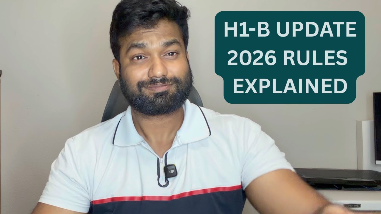 2026 H1-B New Rules Explained: $100K Fee & Salary Based Selection | Kathir’s Insights