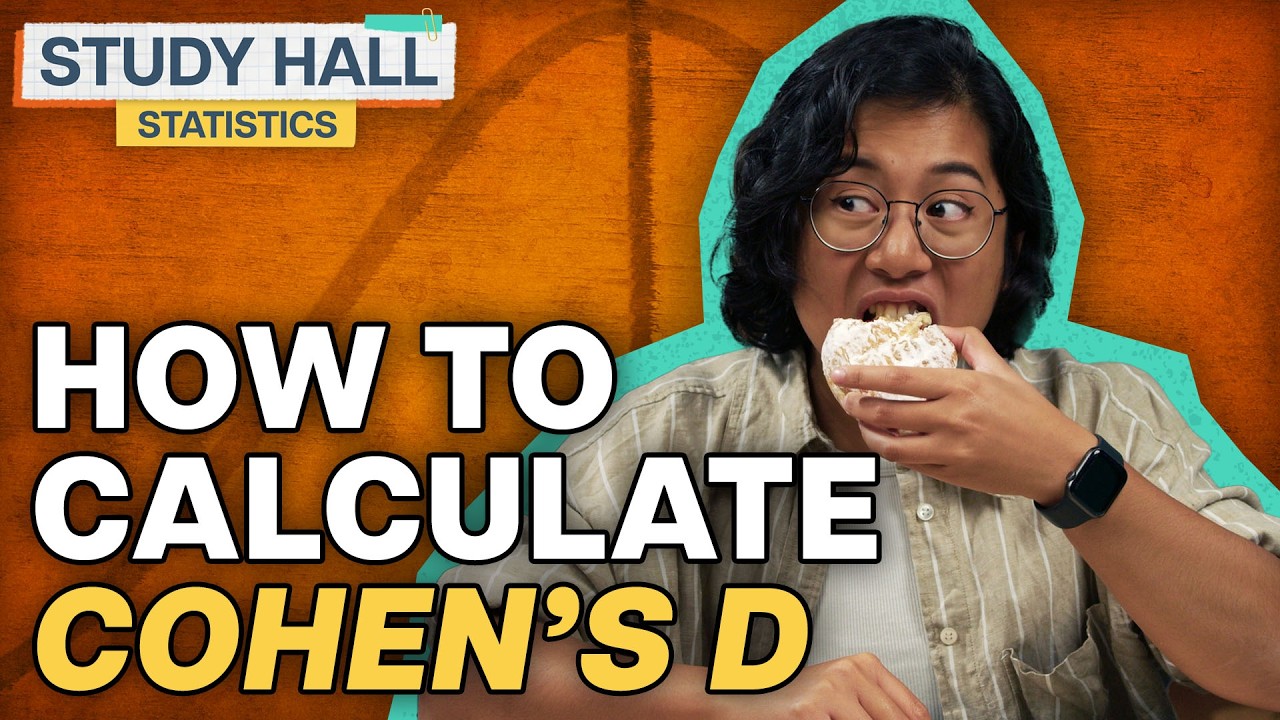 How to Calculate Cohen&rsquo;s D | Statistics Ep. 22