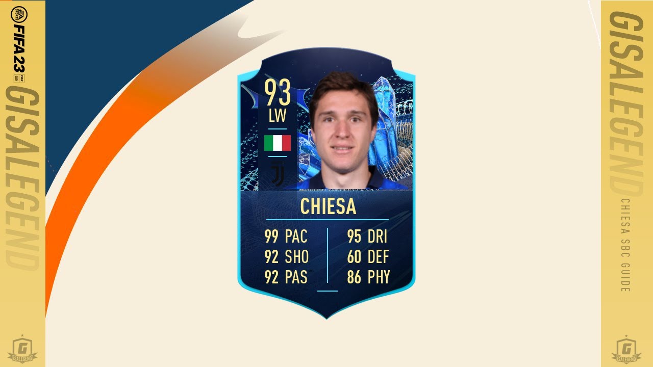 FIFA 23 TOTS Moments Federico Chiesa SBC Guide & Season 7 - Is It Worth it?