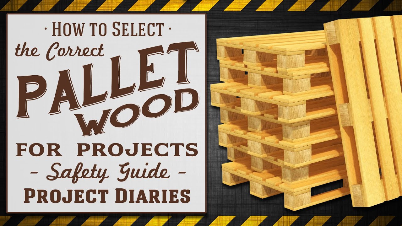 ★ How to: Select the correct Pallet Wood for Projects (Complete Safety Guide to Pallets & Symbols)