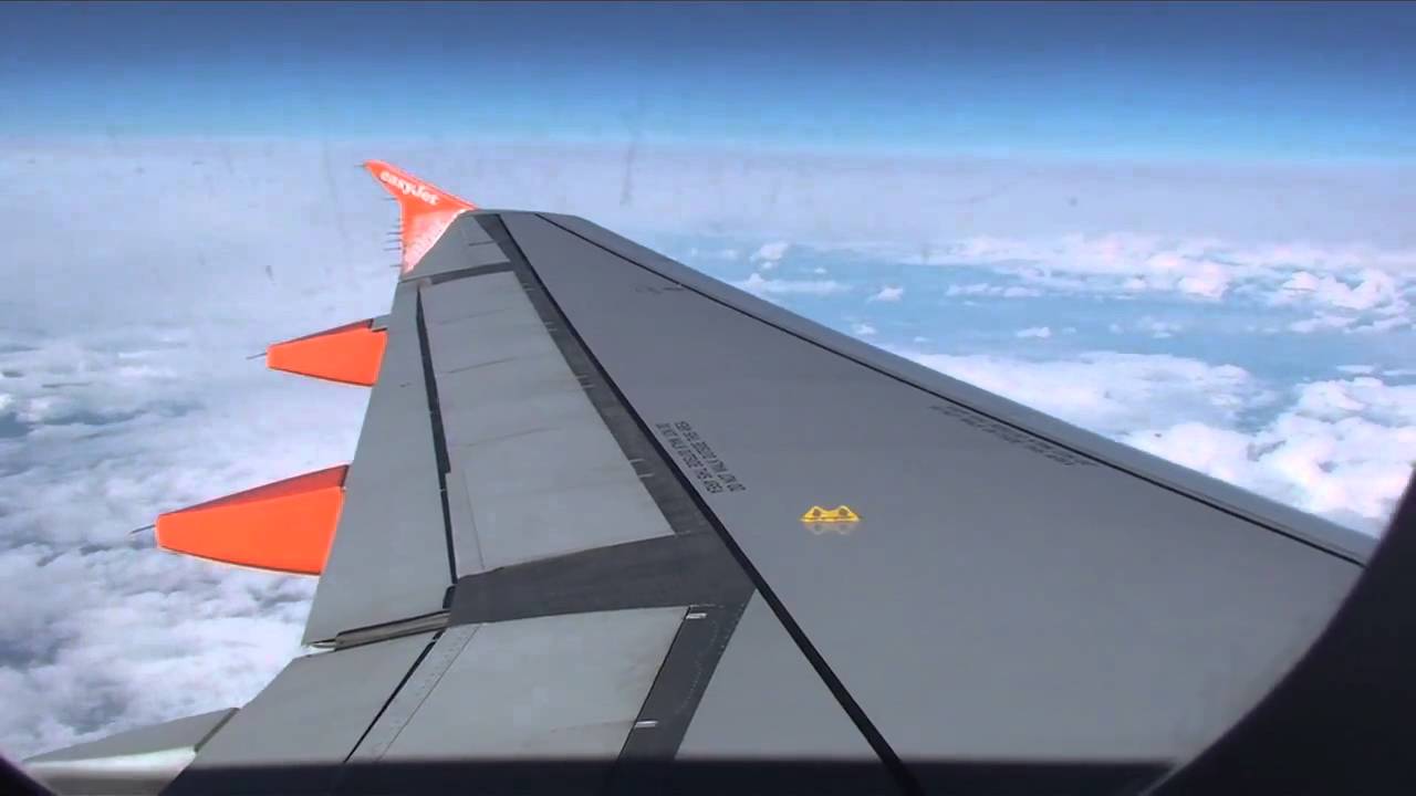 Onboard Easyjet Flight EZY2123. London Luton, England, UK to Nice Côte d'Azur, Southern France