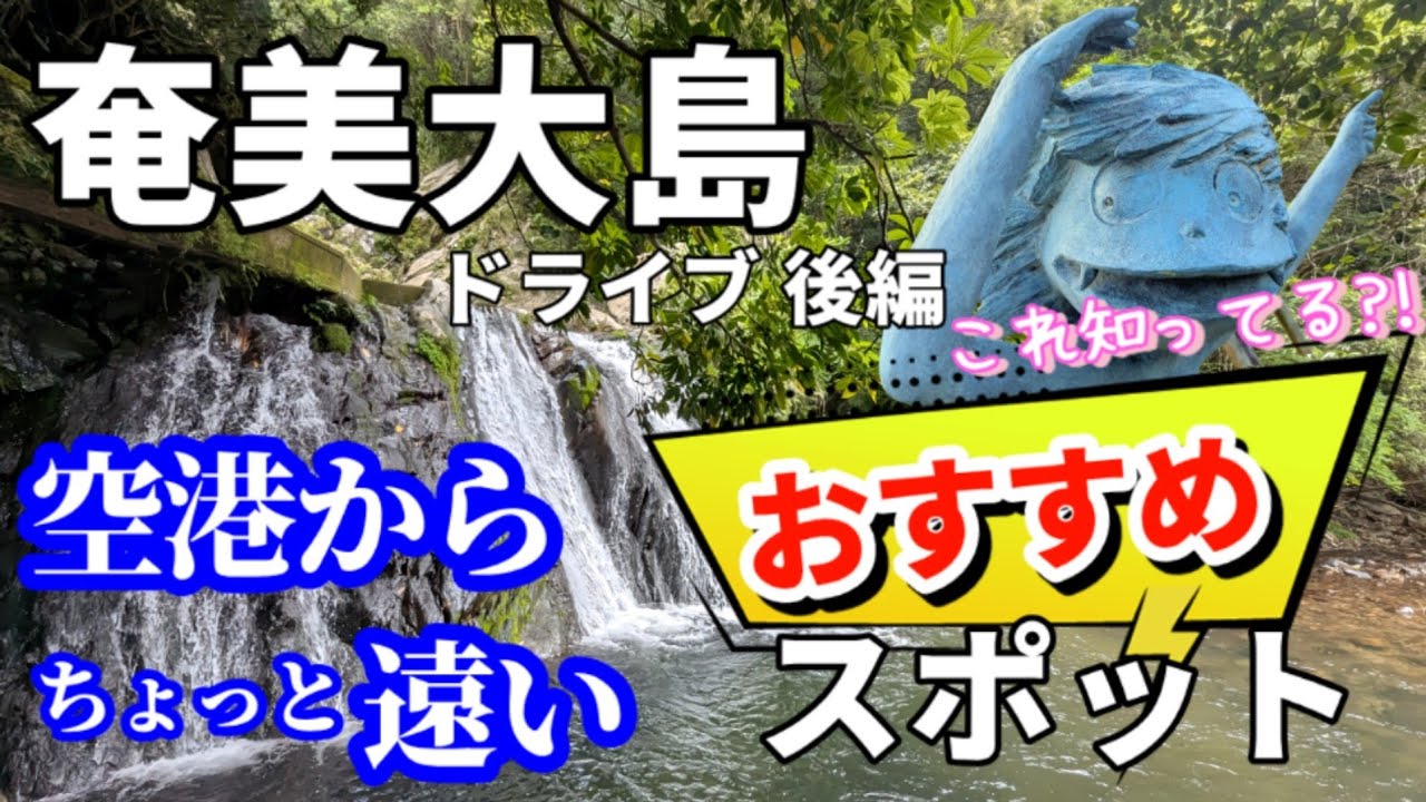 【奄美大島ドライブ後編】奄美空港から遠く日帰りでは行きにくいスポットを紹介します