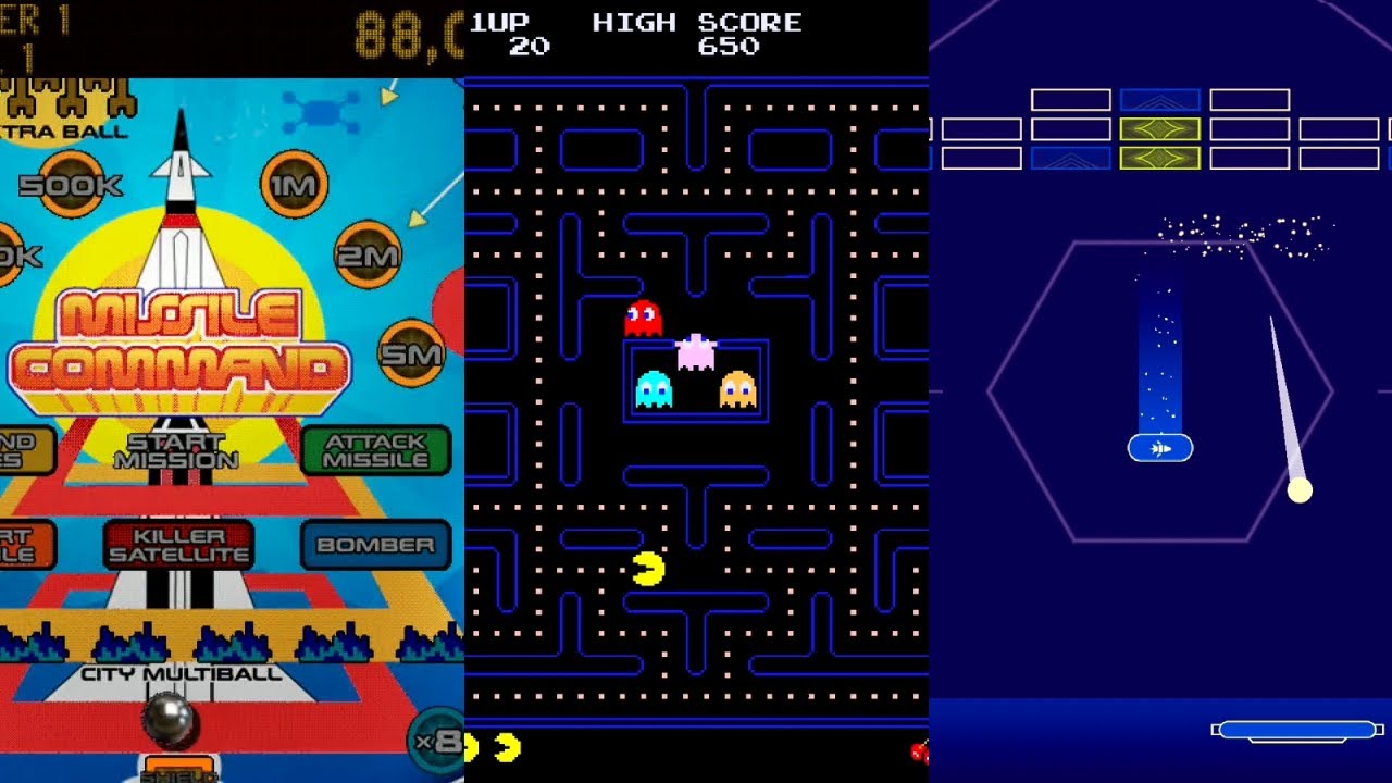 MY ARCADE ATARI GAMESTATION GO Gameplay 🕹️ Super-fun retro console