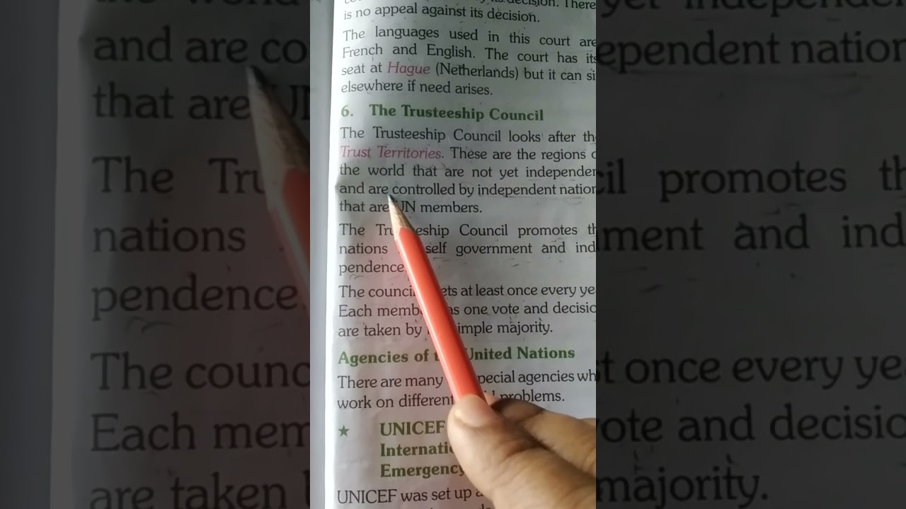 The Trusteeship Council