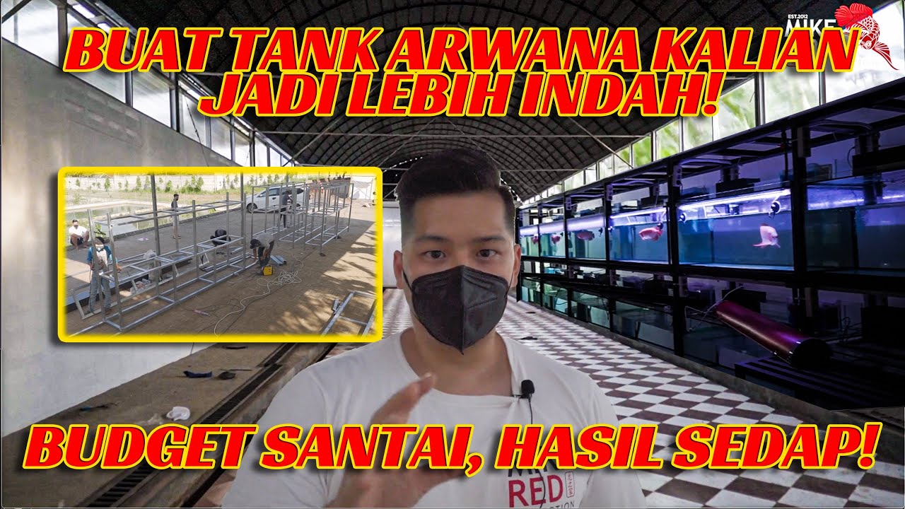 Mau Buat Rak Tank Arwana Rapih ala RDC? Bongkar Bahan, Ukuran + Harga !