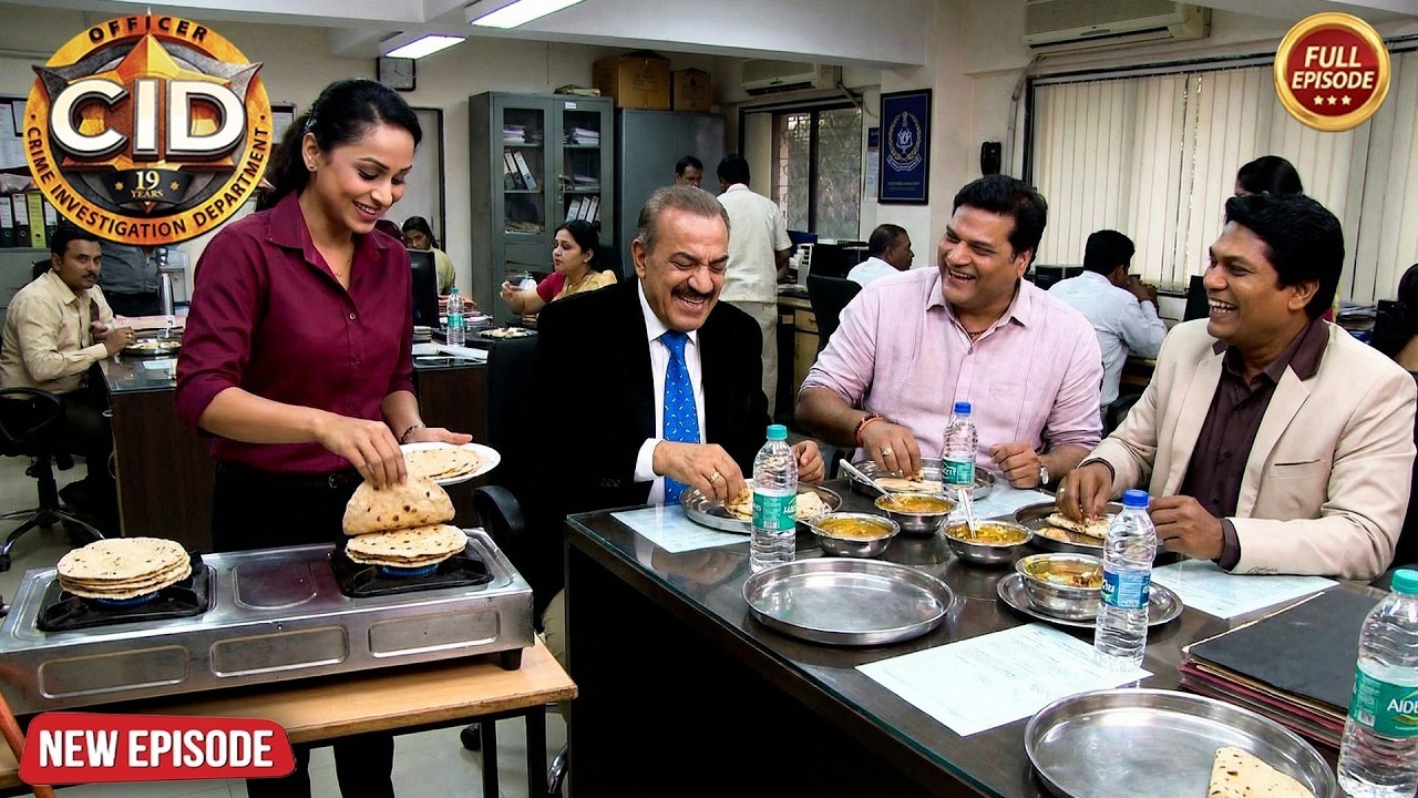 ऑफिस में ही Purvi ने बनाई रोटियाँ, CID टीम ने जमकर खाया  | CID New Episode | Latest Episode