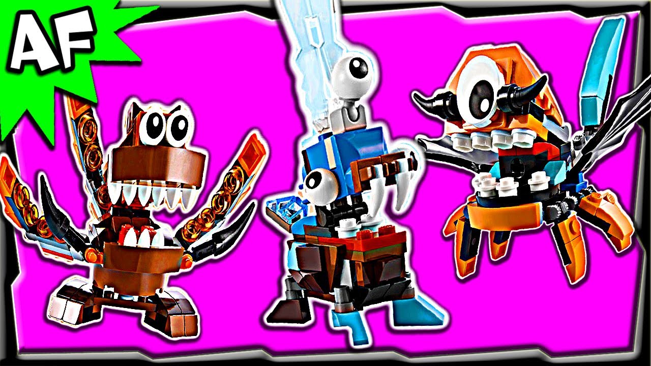 Lego Mixels Series 2 MURP & MIX Combos Stop Motion Set Review