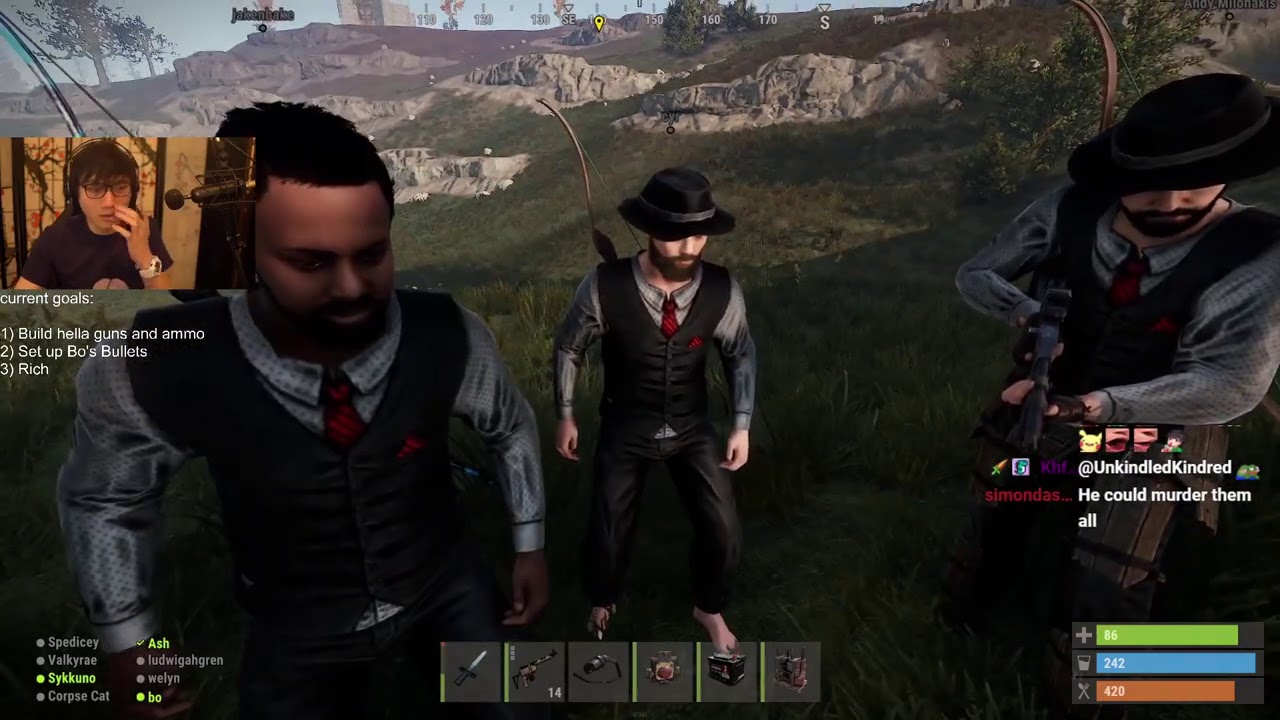 J10 Embraces Violence / The Story Of Paddle Man / Corpse & Horse Girls - OTV & Friends Rust Server