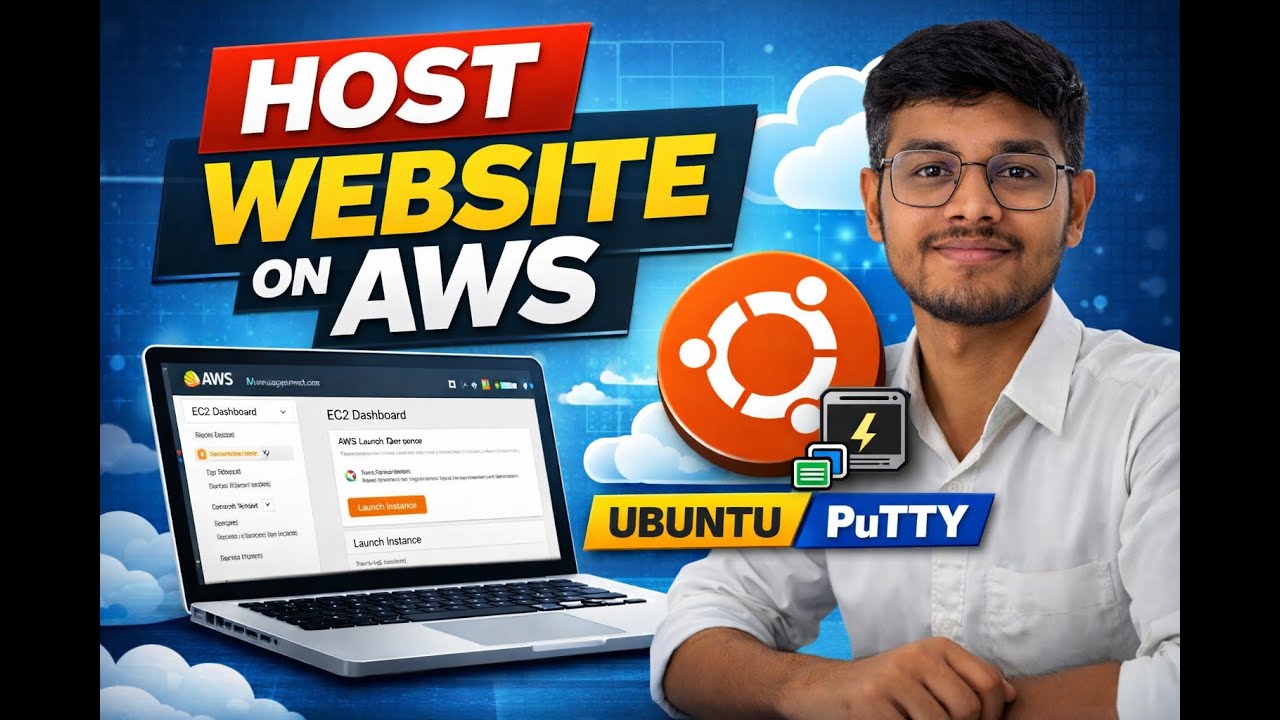 Deploy Your First Website on AWS EC2 | Ubuntu Server + PuTTY   #AWS #ec2instance  #EC2  #ubuntu