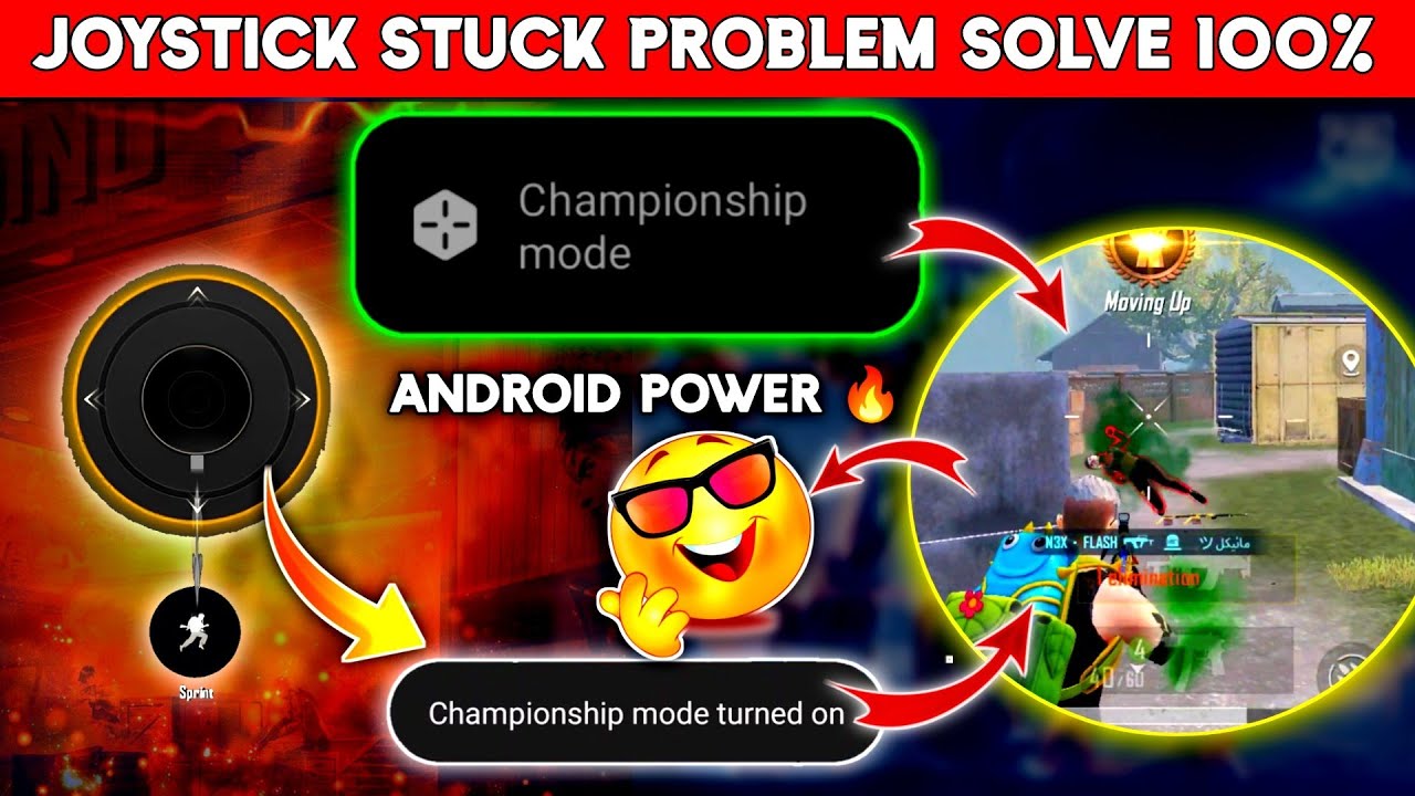 How to Solve BGMI Joystick Stuck & Sprint Glitch