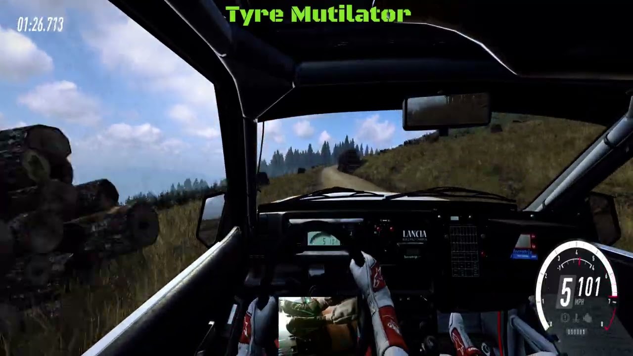Dirt rally 2.0 Fun run in the lancia delta