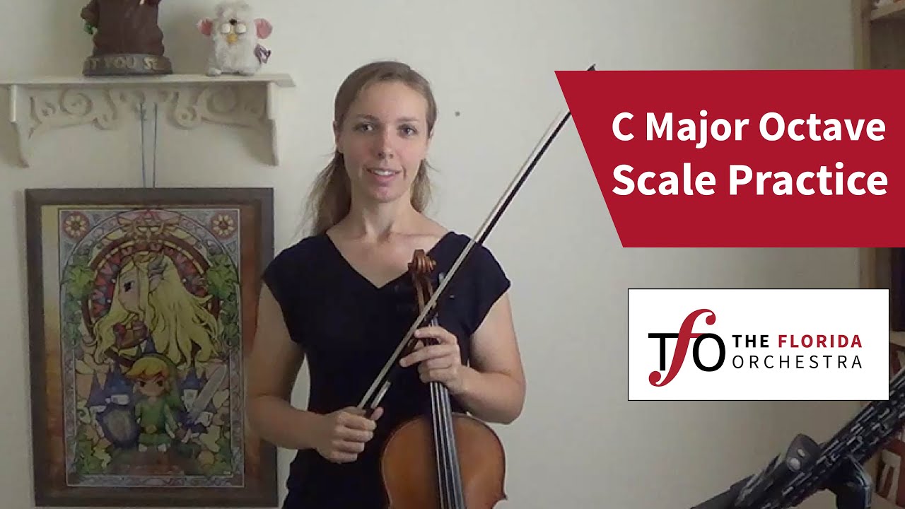 C Major Octave Scale Practice