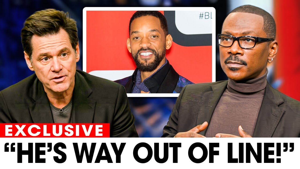 Jim Carrey TEAMS UP With Eddie Murphy To EXPOSE Will Smith And It's BAD