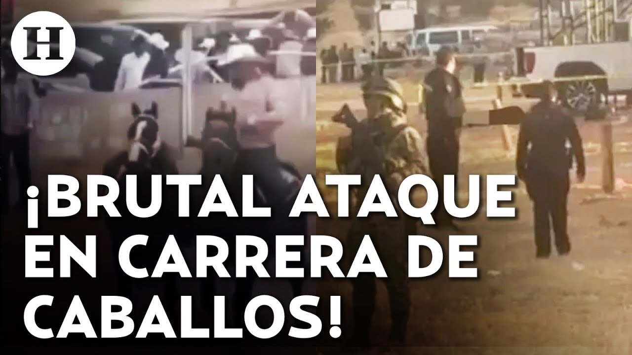 ¡Balacera desata terror en Chihuahua! Grupo armado ataca durante carrera de caballos en Parral