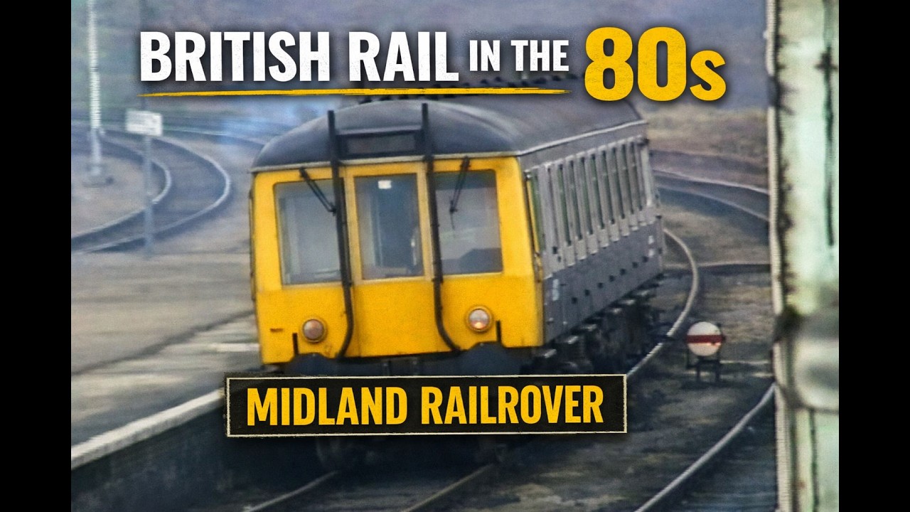 1980s British Rail Action | Class 47, Class 50 & DMU Bubble Car | Coventry to Stratford-upon-Avon