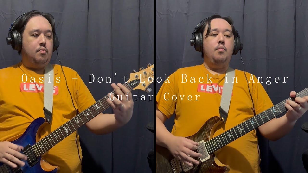 Oasis - Don't Look Back in Anger (Guitar Cover)