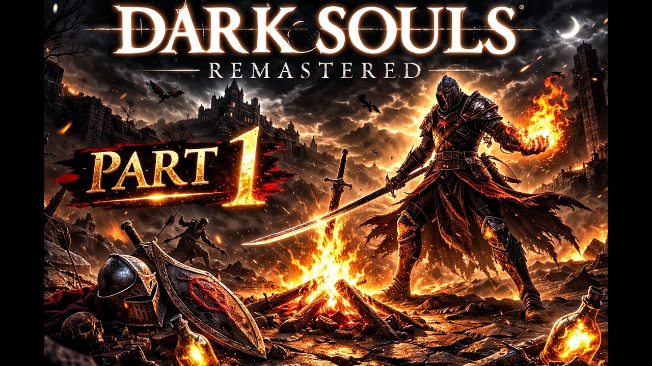 Dark Souls Remastered - Walkthrough Part 1: Firelink Shrine